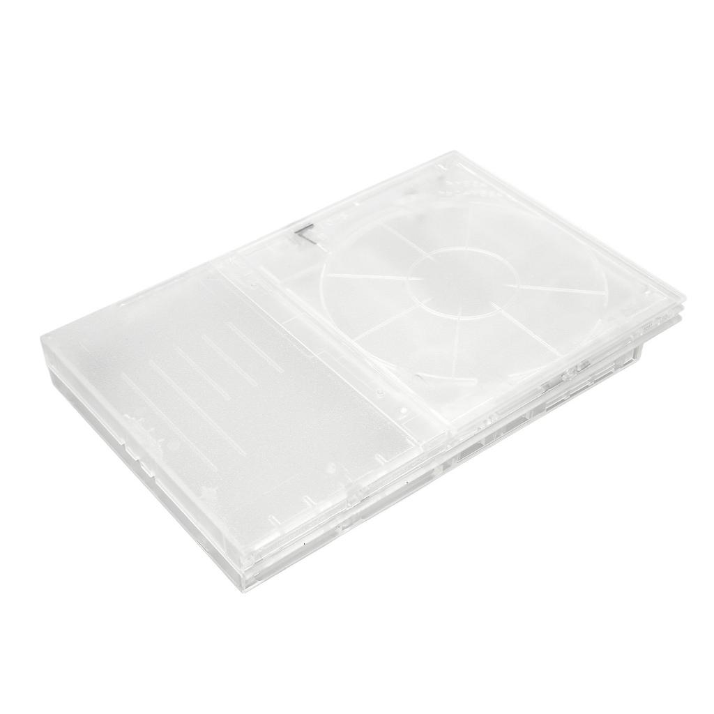 for PS Slim Clear Case   Replacement Transparent Game Console   for Retro Video Game Console Accessories