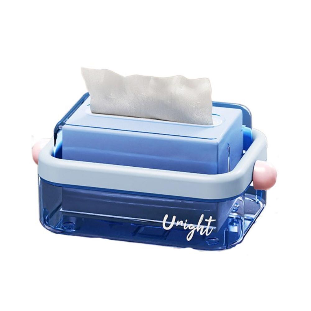 Large Capacity Tissue Storage Box Plastic Tissue Holder Modern Napkin Holder  Bathroom