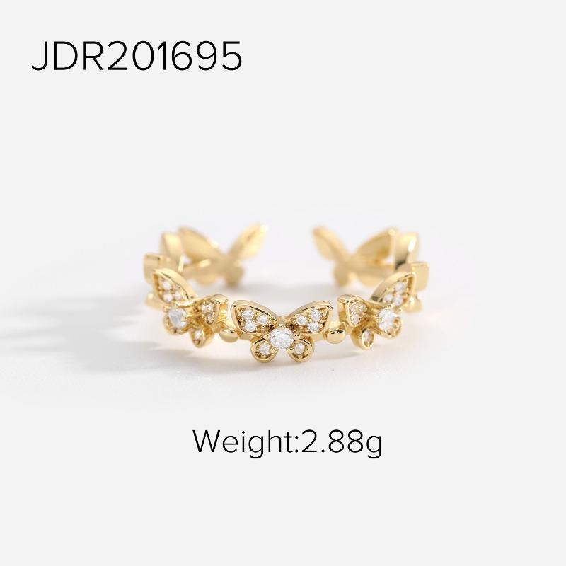 Offener Ring mit Zirkonia, Retro-Stil Passendes Ringpaar, Fingerring in geometrischer Form, Geometrischer Damenring