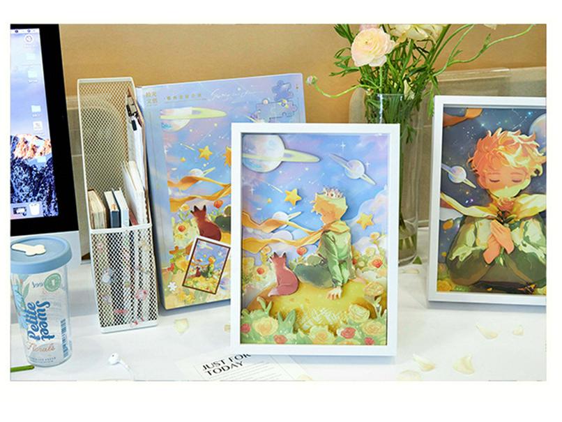 Shiguang 3D Multi-Layer Photo Frame Puzzle - Creative Gift for Birthdays & Graduations
