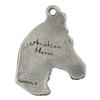 Australian Stock Horse - Silver-plated Key Ring, Handbag Decoration, Backpack Pendant by Art-Dog