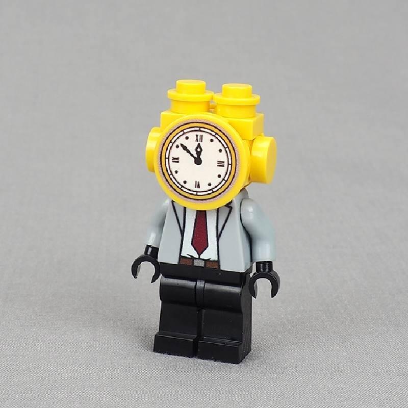 Mini Universe Toilet Scene Model Assembly Toy Abs Plastic Small Particle Building Blocks