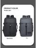 Trendy High-Capacity Nylon Backpack for Men and Women - Casual Travel and Computer Bag