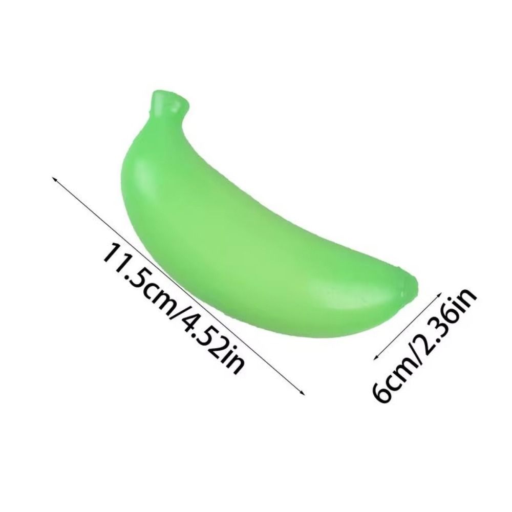 Simulated Banana Squeeze Toy Slow Rebound Mango Pinch Toy Sensory Toy   Practical Jokes