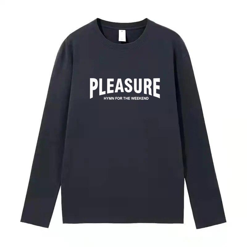 FEGKZLI 2024 Summer Autumn Long Sleeve Loose Causal Unisex Tops 100% Cotton T-shirts  Multi Colors Street Tees