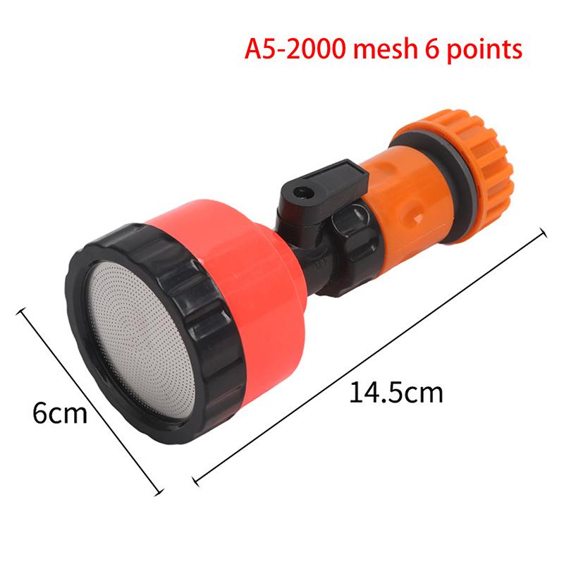 1Pc Greenhouse Sprinkler 400/2000 Mesh Gardening Nursery Sprinkler Flower Watering Sprinkler Household Garden Sprayer Nozzle