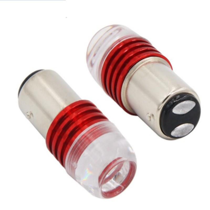 1156/1157 Turn Signal & Brake Light Combo - 3-Bulb Tail & Signal Light with Concave Lens (7440/7443 Compatible)