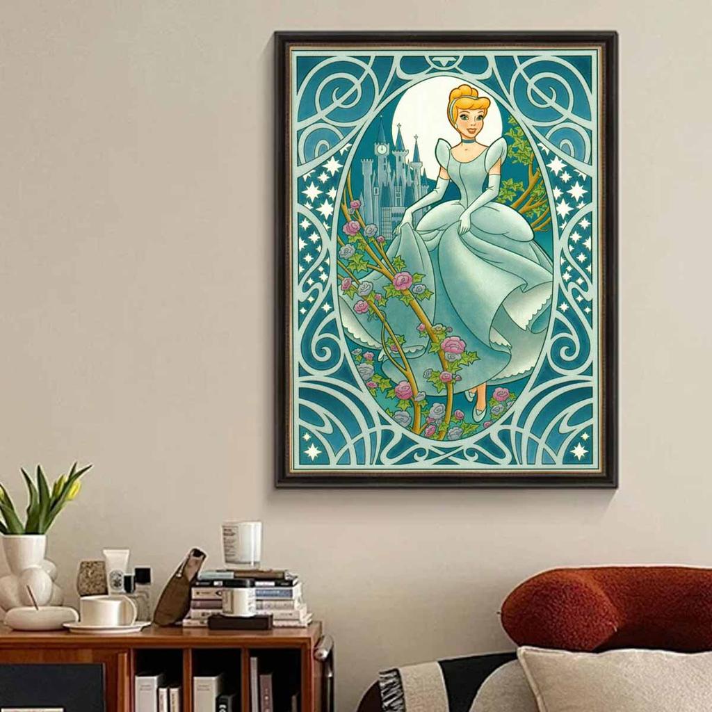 5D Diy Diamond Painting The Princess On The Branch Full Drill Rhinestones Mosaic Embroidery Handmade Products Home Decor Gift