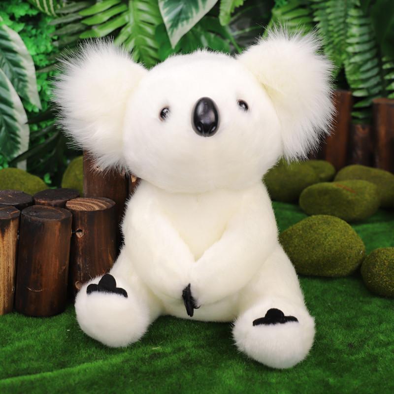 Juguete de peluche Koala simulado, muñeco de peluche, árbol, muñeca Wombat, recuerdo del zoológico, regalo del día del niño