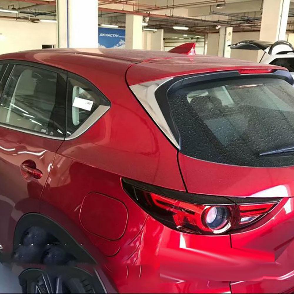 Pentru Mazda CX-5 CX5 KF 2017 2018 - ABS mașină crom spoiler lunetă spate aripă laterală triunghi acoperire garnitură