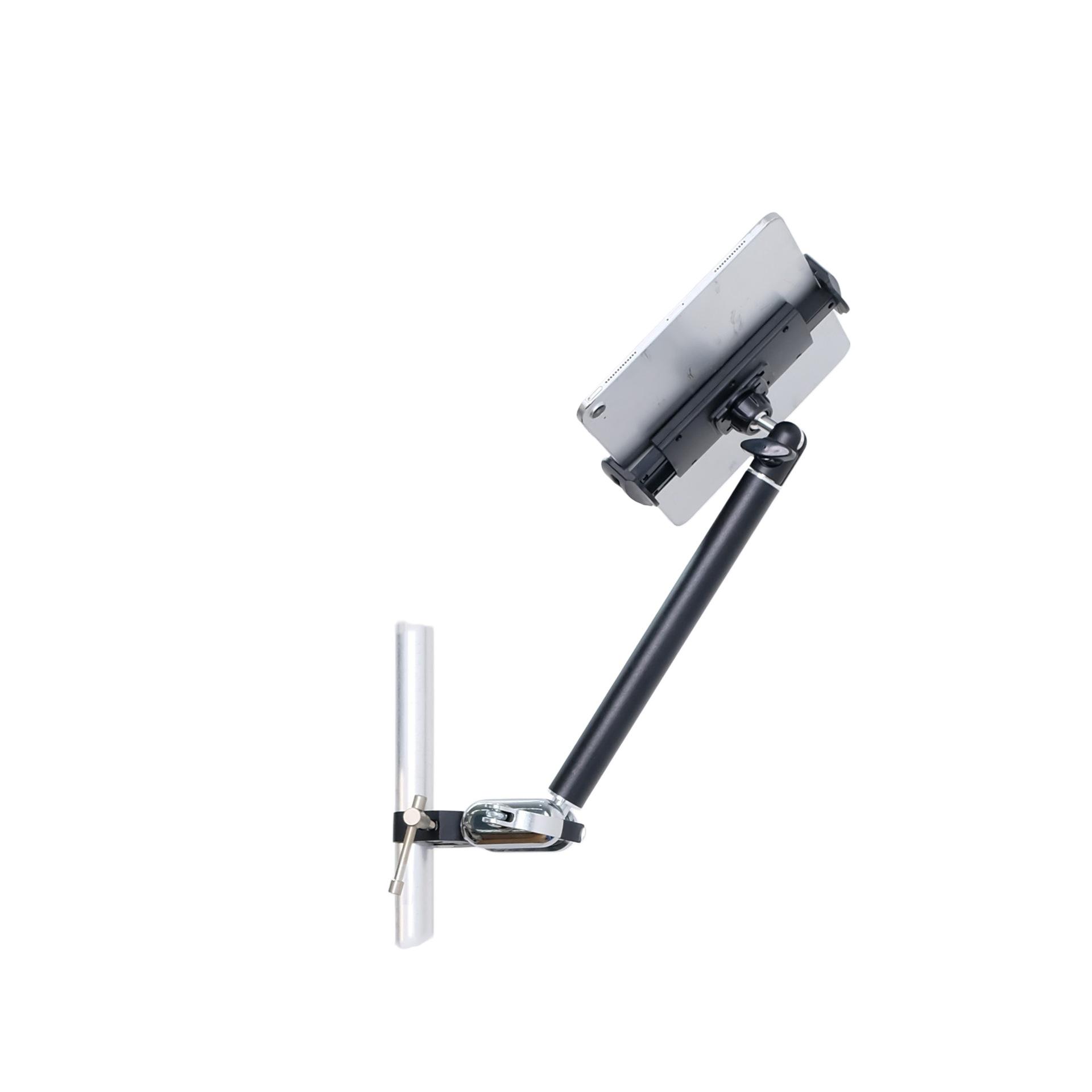 Mobile Multi-Camera Streaming Tripod with Microphone Clip & Boom Arm