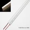 1Pcs Super Bright 72LEDs LED bar DC12V 50cm kitchen storage shelf LED profile aluminum channel rigid strip for indoor lighting