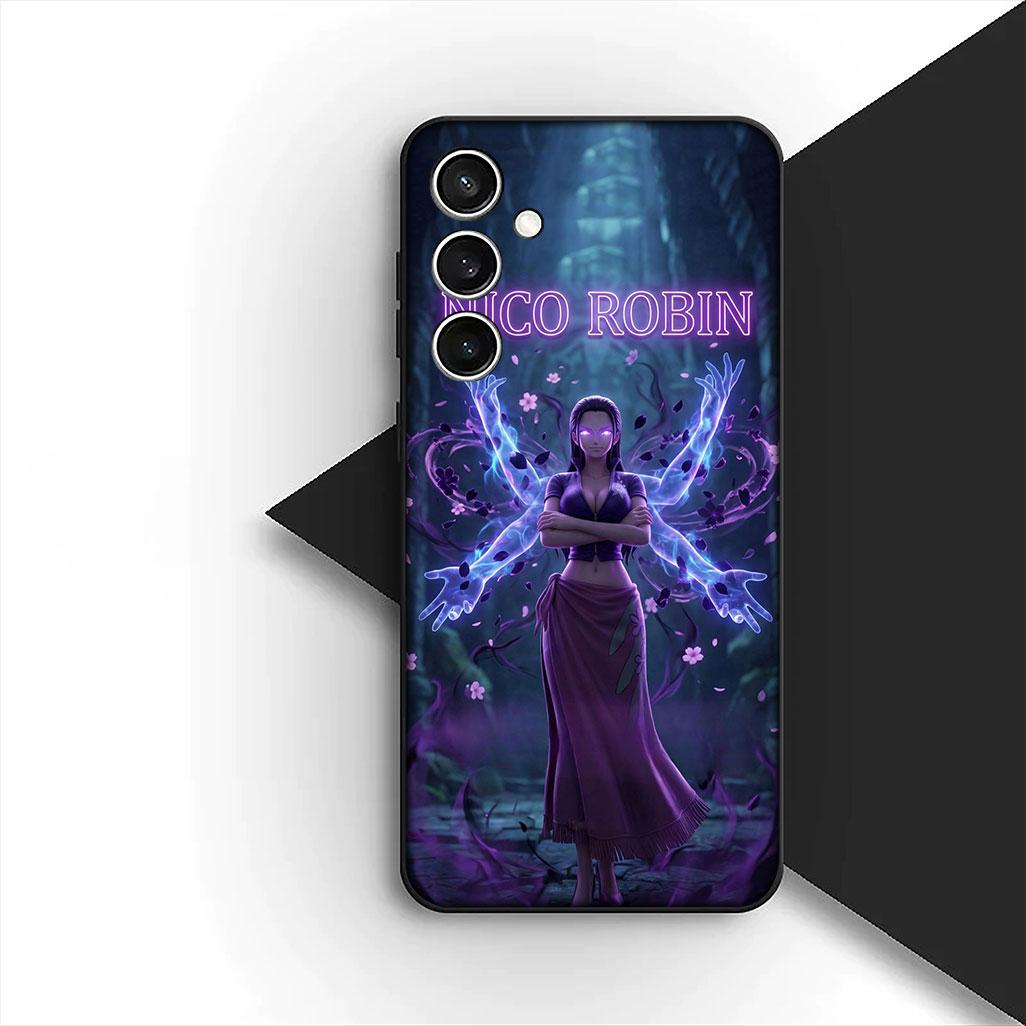 

Cover for Xiaomi Redmi Note 12 11 10 A3 Pro 10A 10C 12C Note12 5G 4G Casing Phone Case Cartoon Nico Robin One Piece Luffy Redmi Note 12 5G