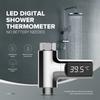 LW-101 LED Wyświetlacz Domowy Termometr do Wody pod Prysznic Monitor Temperatury Wody Płynącej Wyświetlacz LED Termometry Prysznicowe Wsparcie Dropshipping