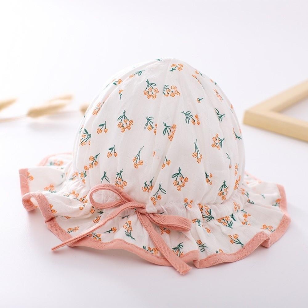 Breathable Baby Hat Lovely Bow Children Hat Lightweight Kids Sun Hat  Outdoor
