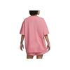 New Nike Sportswear Essentials Series Drop Shoulder Sleeve T Shirt Women's Coral Chalk DX7911-611