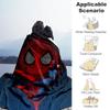 Spider-Man Web Outdoor Flannel Throw Blanket - HD Printed Lightweight Soft Warm All-Season Blanket for Sofa, Bed, Travel, Camping 1203044