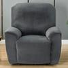 Wing Chair Cover Velvet Plush High Stretch Slipcovers For Wingback Chairs Slipcover Washable Armchair Protector Cover