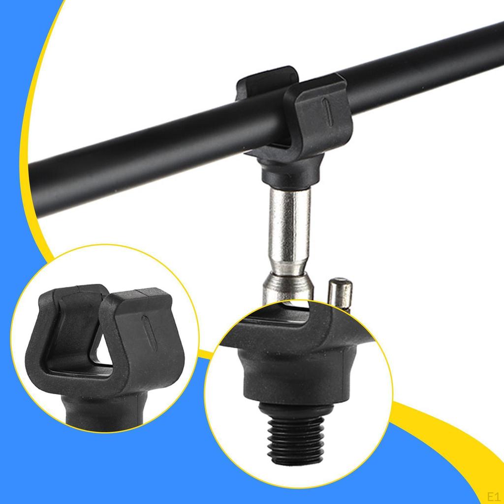 Fishing Rod Rest Head Pole Grip Holder, Easy to Install Universal Bracket Thread