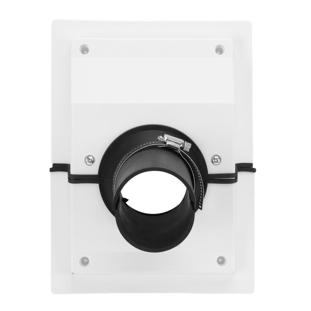 HVAC Wall Penetration Line Set Cover Kit Plastic Split AC Line Set Wall Cover with Soft Gasket for Indoor Outdoor Conditioner