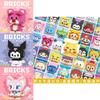 Pikachu Stitch Hello Kitty Snow White Lotso Building Blockswith Cartoon Characters For Kids Educational Playset