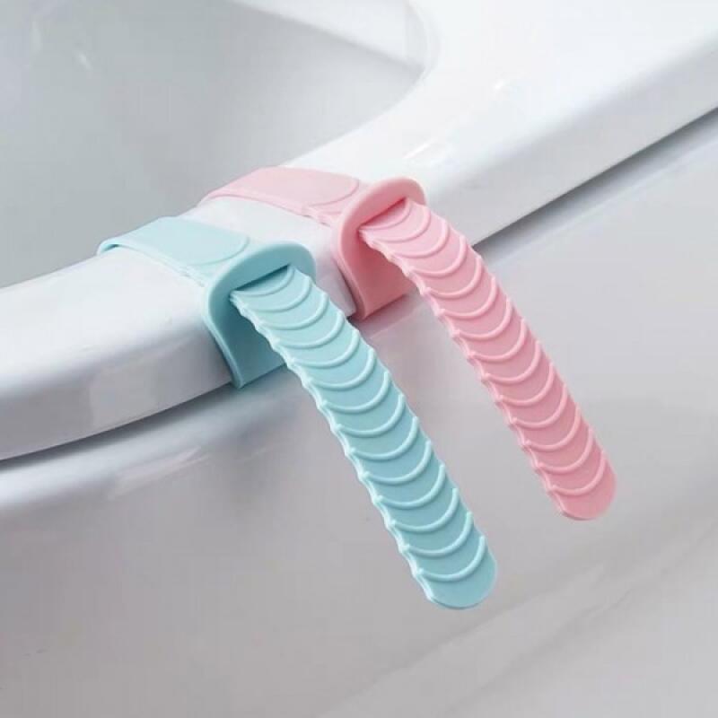 Silicone toilet handle 2p
