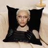 Singer DDoja CCat Cushion Cover Silky Short Plush DoubleSided Printed Pillow Case for Sofa All Seasons Home Decor Gift