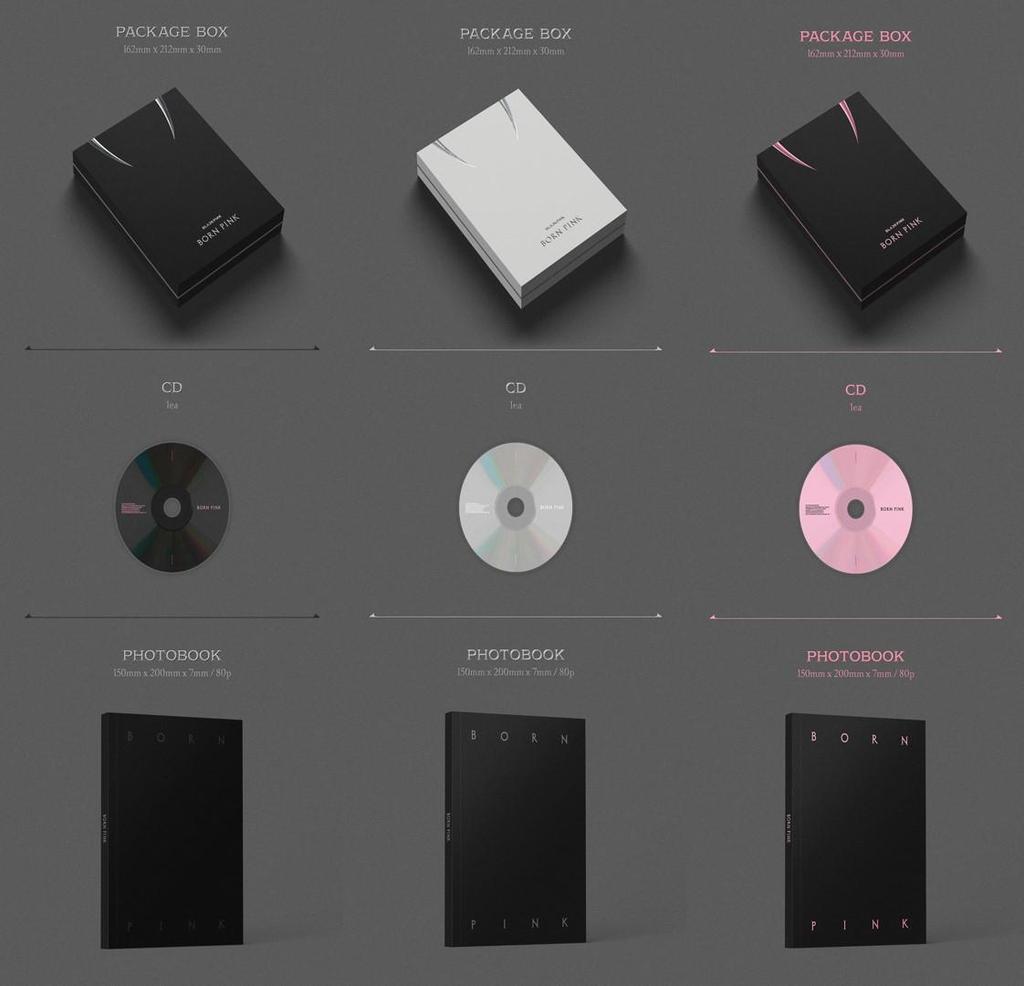Blackpink BORN PINK BOX Ver. Άλμπουμ + Δώρο