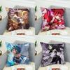 Puella Magi Madoka Magica Kissenbezug Für Auto Sofa Dekorativ Zuhause Zweiseitiger Druck Plüsch Quadratisch Wurfkissen Kissenbezug