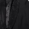 Spring 2026 Women's Luxe Suit: Cuff Patchwork with Ostrich Feather & Rhinestone Trim