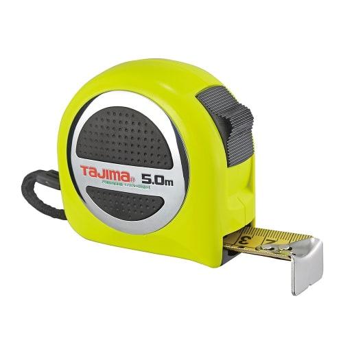 TAJIMA Convex Heavy Duty Nylon Coated Tape, 5m X 25mm, with Supercon 25 Shaku Equivalent Graduation, GASP2550S