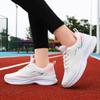Fashionable Color Matching Cross Strap Casual Comfortable Women's Shoes Spring Summer Flat Mesh New Lightweight Sports Shoes