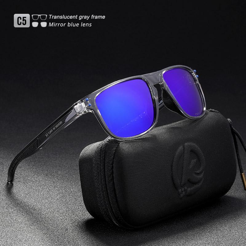 KDEAM Brand Classic Design Polarized Sunglasses For Men Coating Mirrored Lens Oval Travel Sport Sun Glasses Fashion Women Shades