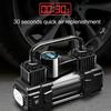 12V 150 PSI Air Compressor Tire Inflator Portable Powerful Dual Cylinder Air Pump, Used For Car Tires, Car Accessories, Automatic Tire Pump