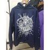 Spder555 Heavyweight 420G Fleece Hoodie - Trendy Velvet Design by Sp5de