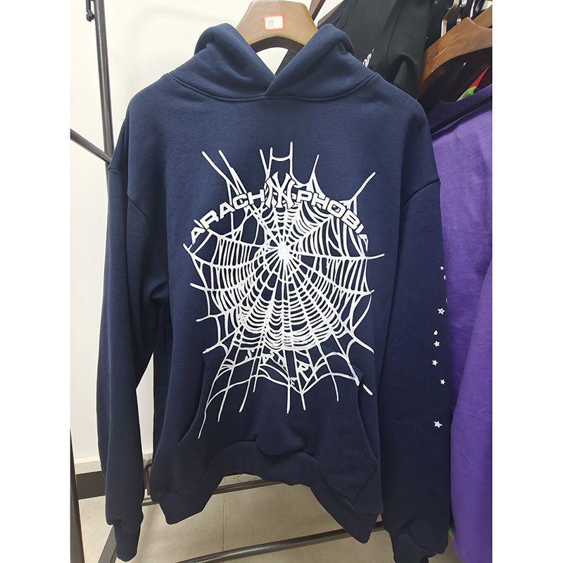 Spder555 Heavyweight 420G Fleece Hoodie - Trendy Velvet Design by Sp5de
