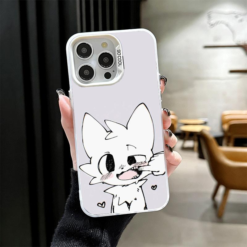 Cute B-Boykisser Catoon Shockproof Phone Case for iPhone 17 Air 16 16E 15 Pro Max 14 Plus 13 Mini 12 Back Cover Anti Fall Fundas
