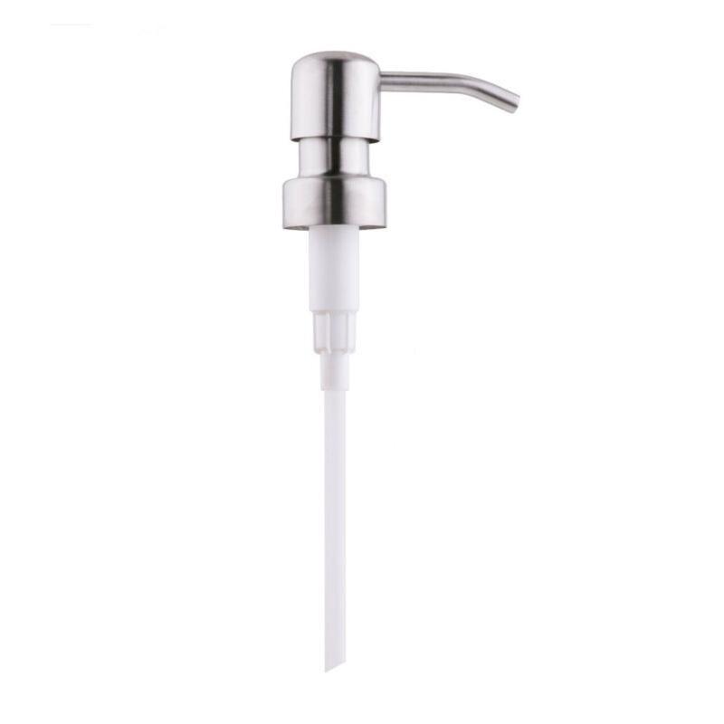 

Головка насоса для тюбика Бытовой аксессуар для ванной комнаты Запасная часть Диспенсер серебряный