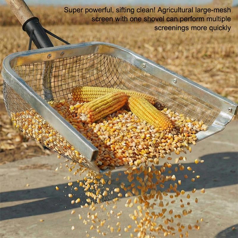 1Pc Metal Soil Sifting Mesh Easy Grip Effectively Captures Sand Rocks Compost And Wood Chip Farm Tools Garden Tools