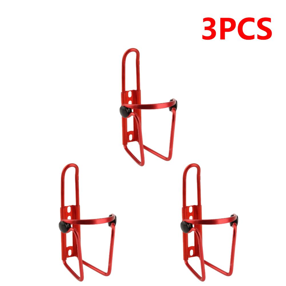 1-3PCS Aluminum Alloy MTB Mountain Bike Kettle Support Stand Bracket Bicycle Water Bottle Drink Cup Holder Cycling Equipment
