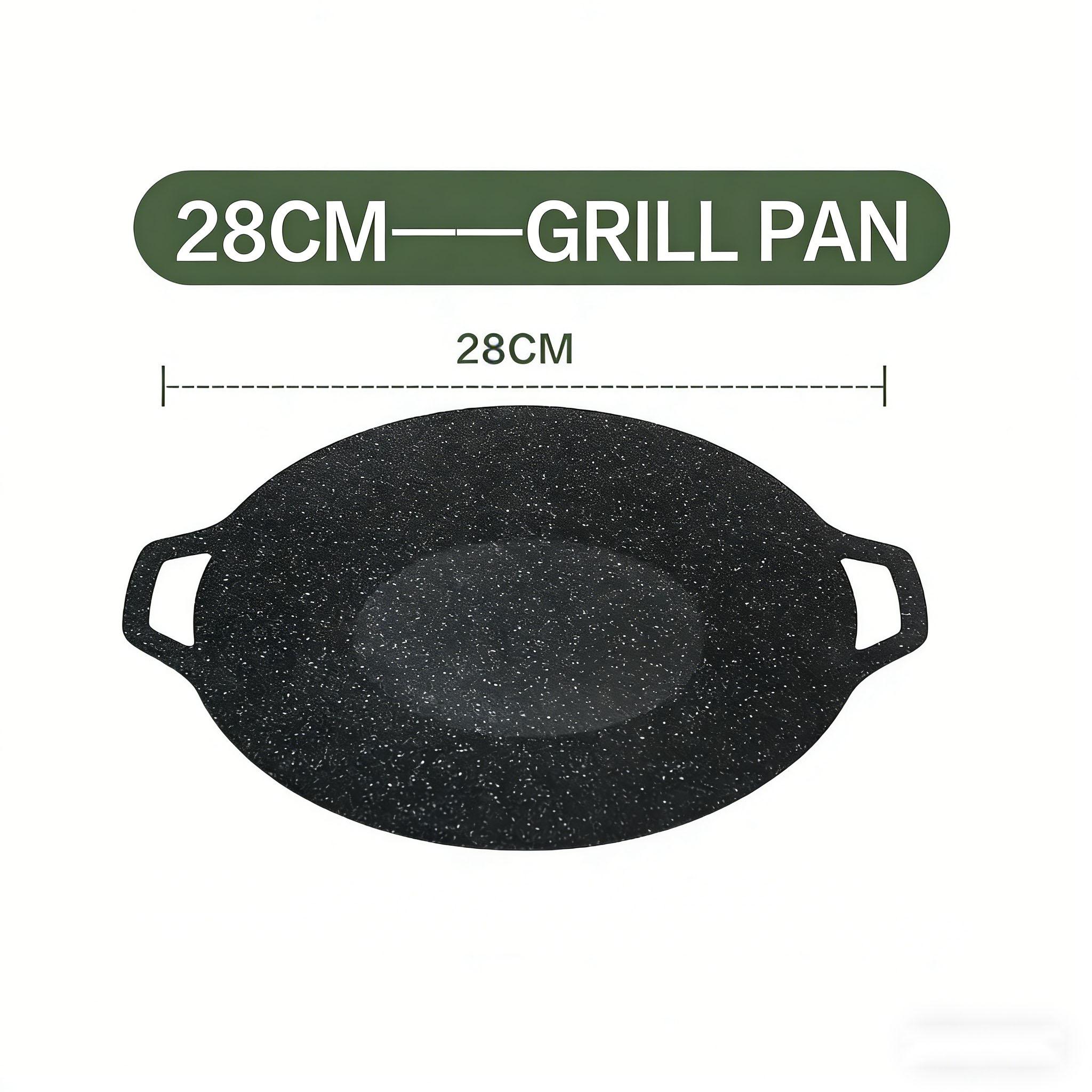 Outdoor Camping Grill Pan Koreanstyle Bbq Grill Pan Cartridge Stove Grill Pan Teppanyaki Grill Pan Home Use Maifan Stone Grill