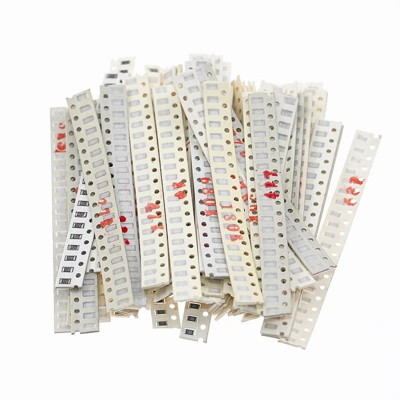 1280Pcs 64Values 5% 1206 0ohm-10M ohm SMD Resistor Assorted Kit pack