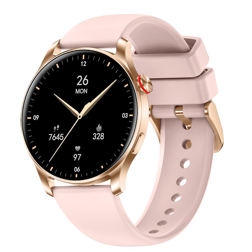 

Heart Rate Smart Watch Women 7.3mm Ultra-thin Body BT Call Smartwatch Sports Lady Watch 3D Dynamic Screen Men Music