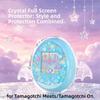 Klar beskyttelsesetui med vinger erstatningsskall for Tamagotchi Meets/Tamagotchi On tilbehør