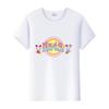 Casual Disney Cartoon Minnie Summer Blouses Men T-shirt White 2000s Tees Women Tshirt Ladies Mickey Mouse Tops Oversized Clothes