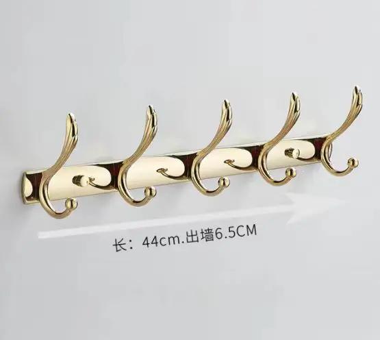 Luxus Kristall Badezimmerzubehör Set Gold Poliertes Badezimmer-Beschläge Set Wandmontiertes Badezimmer-Produkte Korbregal