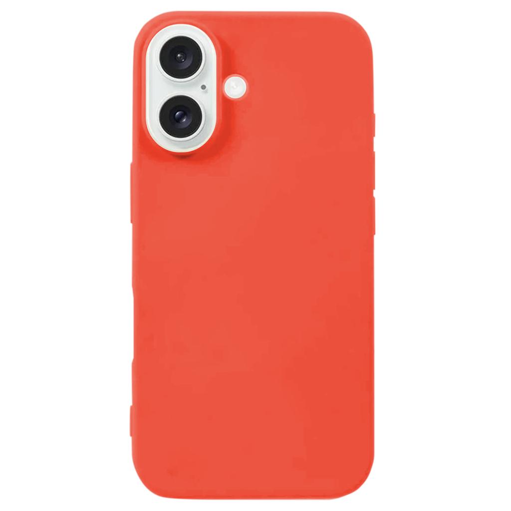 KALEBOL KLB-YTGJ001 For iPhone 16 Case Solid Color Liquid Silicone+PC Phone Cover