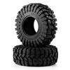 RCMAZO 4-Piece 1.3" Wheel Tires, RC 1.3 Soft Rubber Wheel Tires, 7226mm, for Upgraded TRX4M, SCX24, 118, 124 RC Crawler Cars, Terrain Tires (D)