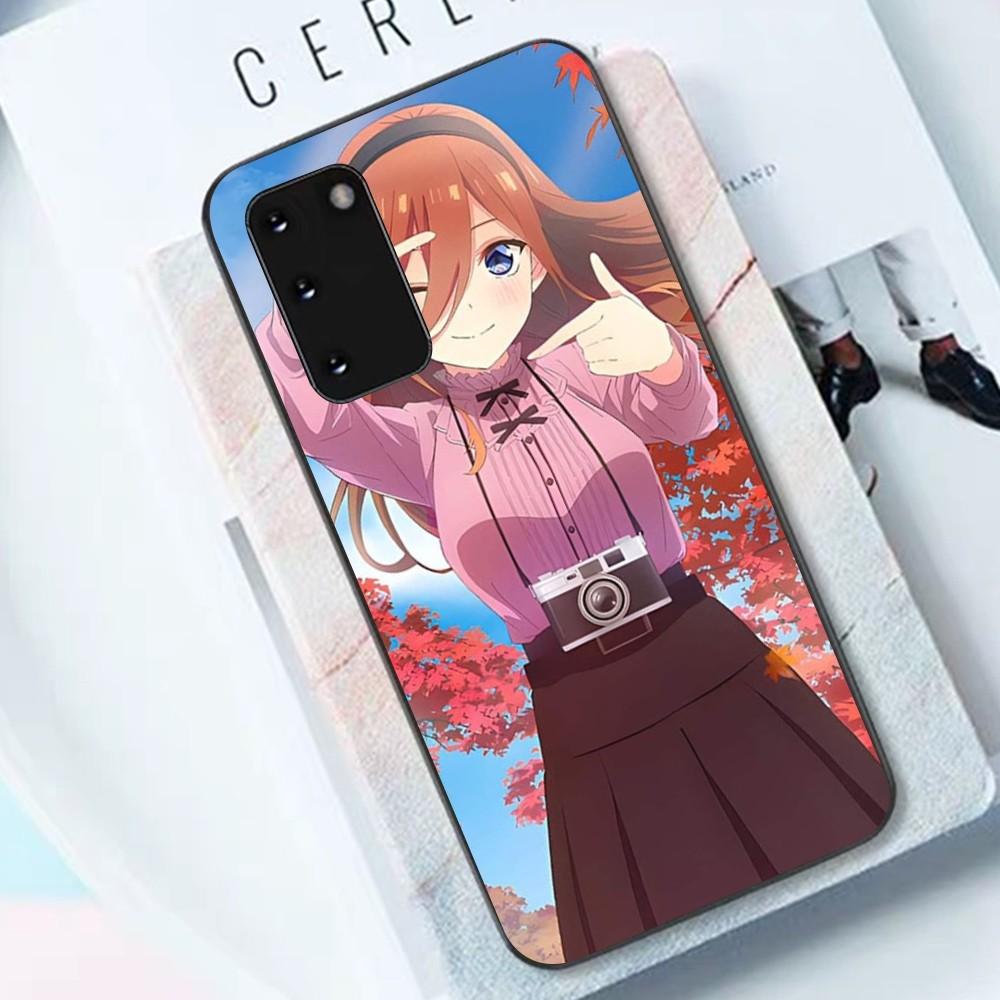 

Cartoon Characters Nakano Miku Phone Case For Samsung S 9 10 20 21 22 23 30 23 24 Plus Lite Ultra FE S10lite Fundas Samsung S24 ULTRA