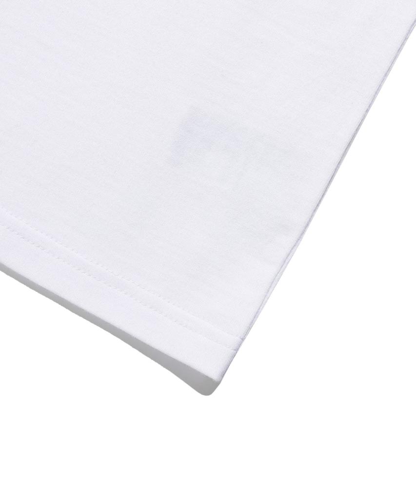 NICEGHOSTCLUB Drawing 3Star Big Crop Tee_White(Ng2Gmft530A)